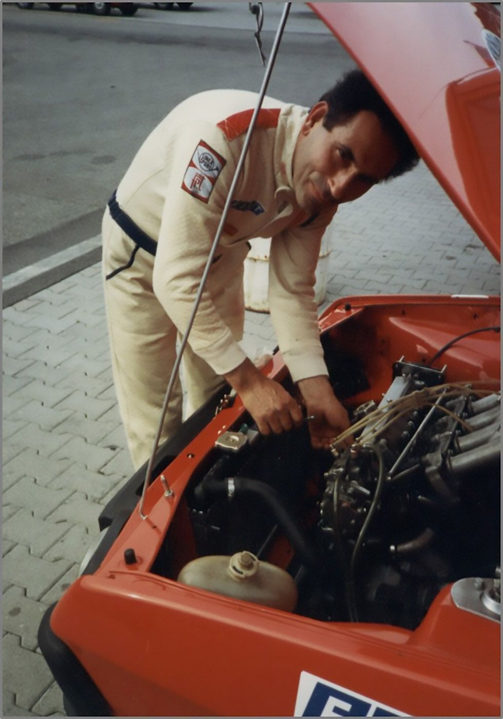  Leo mit dem Fiat Ritmo Gruppe II