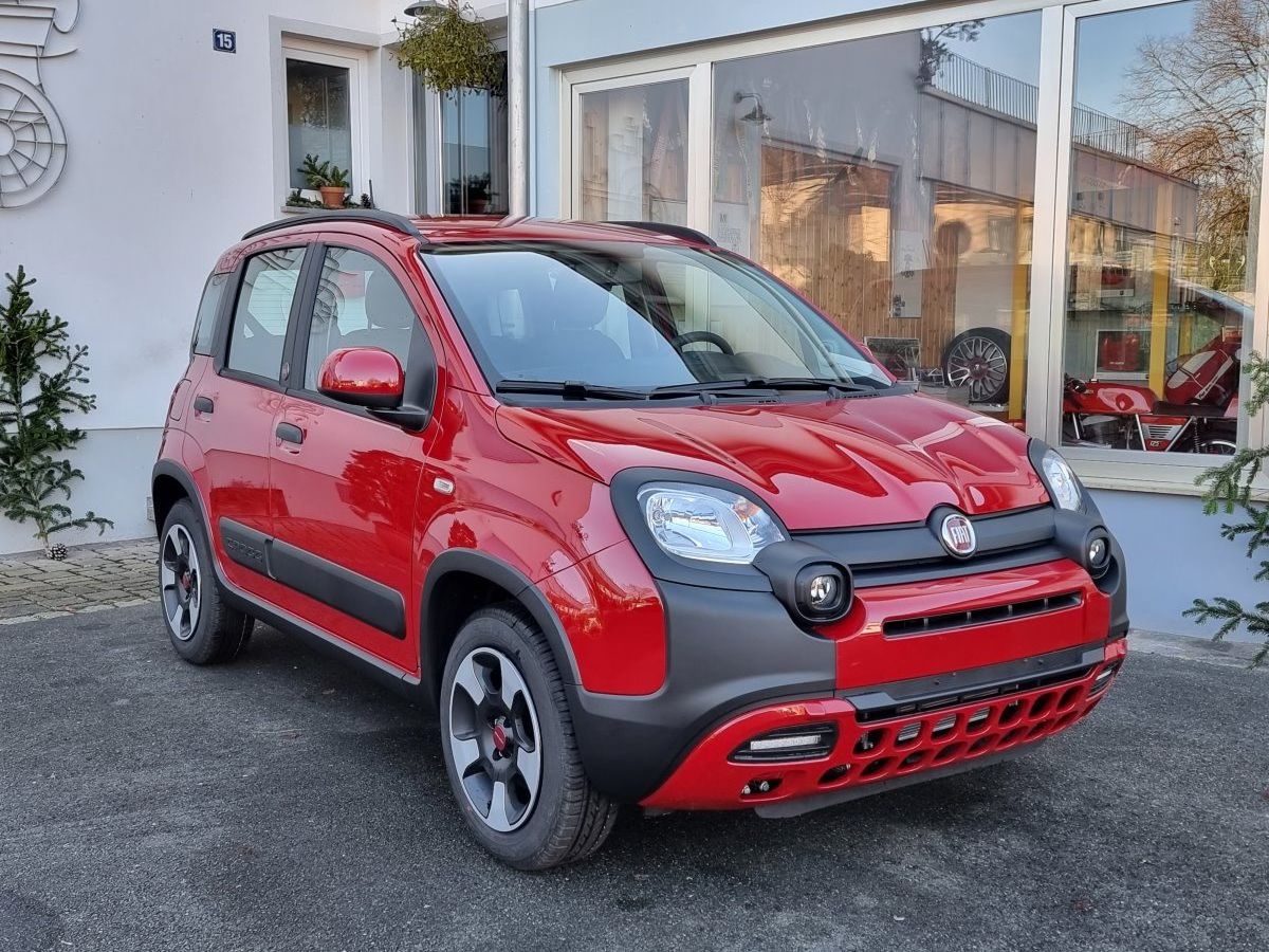 Fiat Panda Hybrid Red