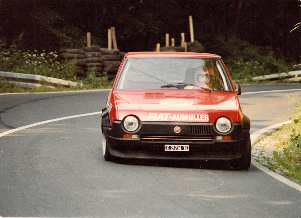 2 Fiat Ritmo mit Leo Aumüller